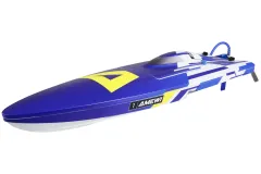 Amewi RC Boot Marlin S5 Mono Speedboot RTR in blau weiß mit Brushlessmotor 450mm