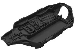 Traxxas Ersatzteile Low-CG Chassis in Dunkel-Grau für Slash 4x4 1/10