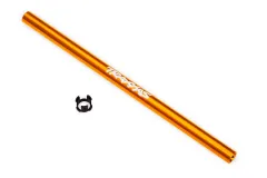 Traxxas Tuning Zentral-Kardanwelle 189mm aus Aluminium in Orange für Rustler und Stampede 1/10
