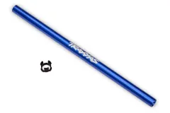 Traxxas Tuning Zentral-Kardanwelle 189mm aus Aluminium in Blau für Rustler und Stampede 1/10