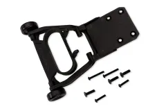 Traxxas Ersatzteile Wheelie bar komplett mit Schrauben in Schwarz für 2WD Bandit, Bigfoot, Rustler, Slash und Stampede mit Magnum 272R 1/10