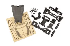Traxxas Ersatzteile Clipless Karosserie Conversion-Kit für Rustler 2WD 1/10