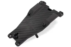 Traxxas Ersatzteile Chassis Oberdeck Stahl-Grau 166mm Akkufach für Bandit und Rustler 2WD 1/10