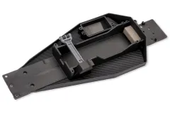Traxxas Ersatzteile Chassis Unten Stahl-Grau 166mm Akkufach für Bandit und Rustler 2WD 1/10