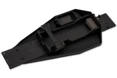 Traxxas Ersatzteile Chassis Unten Schwarz 166mm Akkufach für Bandit und Rustler 2WD 1/10