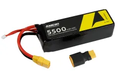 Amewi LiPo Akku 4S 14,8V 5500mAh 50C XT90