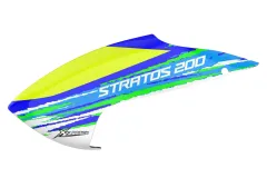 XLPower Ersatzteile Haube in Blau-Gelb für Stratos200