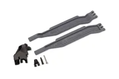 Traxxas Ersatzteile Akkustrebe und Halter schiefergrau 2Stück für Stampede 4x4 VX3 1/10