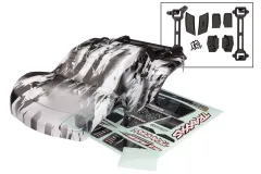 Traxxas Ersatzteile Slash 2WD Karosserie ProGraphix mit Aufkleber (benötigt Hintergrundlackierung) für Slash 4x4 1/10