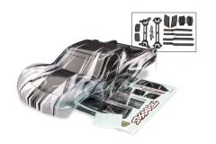 Traxxas Ersatzteile Karosserie ProGraphix mit Aufkleber (benötigt Hintergrundlackierung) für Slash 2WD 4x4 1/10
