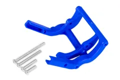 Traxxas Ersatzteile Wheelie-Bar Halter in blau für Bandit, Bigfoot, Rustler, Slash und Stampede 1/10