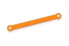 Traxxas Ersatzteile Aluminium Verstrebung vorne orange für Slash 2WD und Stampede 2WD VX3 1/10