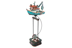 Lasercut Holzbausatz Pendel Glücks Trawler - 179 Teile