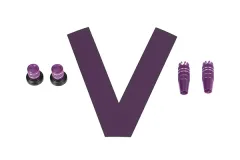Mikado Knüppel/Drehknopf-Set Violett M4