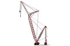 Reobrix Klemmbausteine Landgestützter Ring-Kran mit RC Set - 7477 Teile