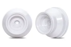 Traxxas Ersatzteile Dual-Profil 2.0-3.0 Felge weiß hinten 2Stück für Bigfoot und Stampede 1/10