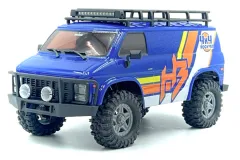Absima RC Auto 1:18 Crawler CR18P EVO-V2 Rock Van RTR Blau
