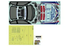 Tamiya RC Zubehör Aufkleber für BMW M3 GT2 Karosserie
