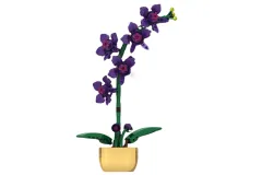 Stoneheap Klemmbausteine Blumen Orchidee im Topf - 223 Teile