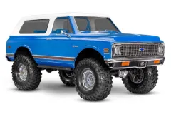 Traxxas TRX-4 72 Chevy Blazer blau 1/10 Crawler RTR mit Interieur, Brushed, Clipless, ohne Akku oder Lader