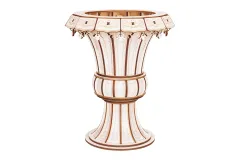 Lasercut Bausatz Flora Blumen Vase - 165 Teile