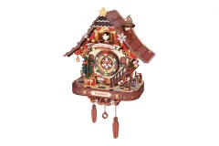 Lasercut Bausatz Weihnachts Kuckucksuhr - 293 Teile