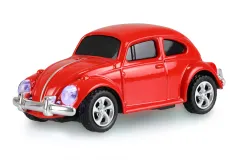 Amewi RC VW Käfer 1300 mit Kartenfernsteuerung 1:64 RTR rot