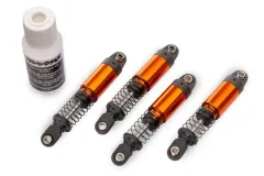 Traxxas Ersatzteile Aluminium GTM Pro-Dämpfer mit Federn 4Stück orange für TXC-4M 1/18