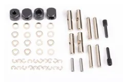 Traxxas Ersatzteile U-Joint Antriebswellen Mitnehmer Set für Bigfoot, Rustler, Slash, Stampede und WideMAXX 1/10